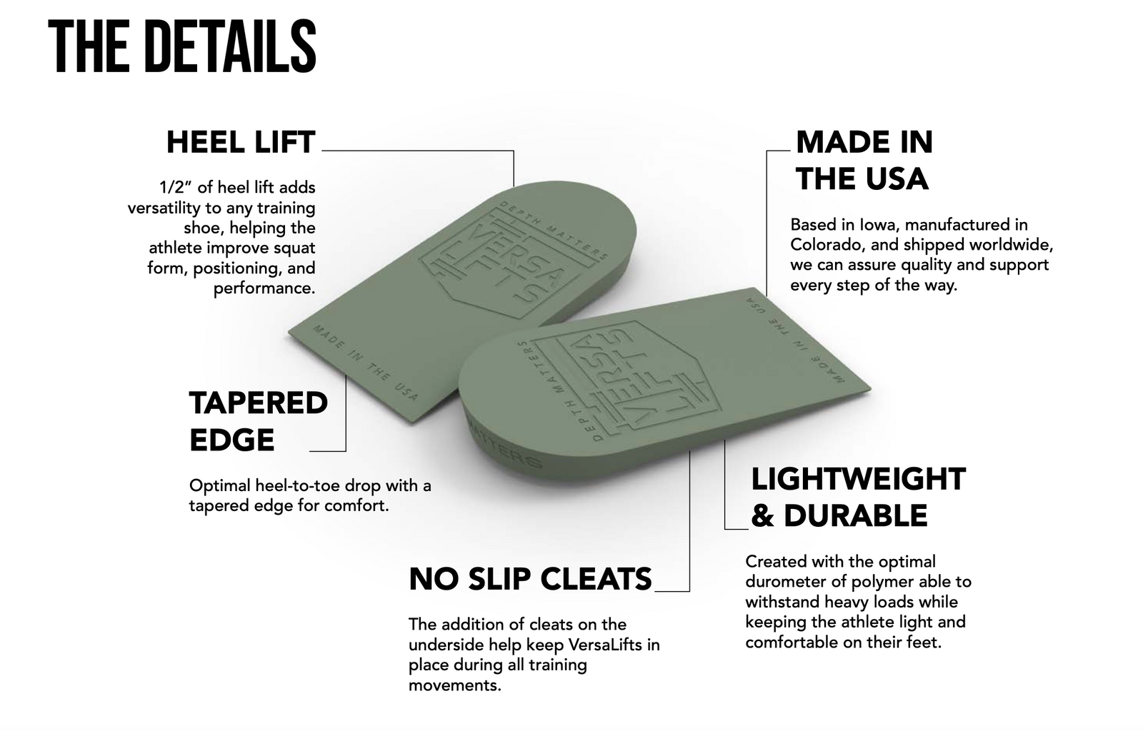 VersaLifts Heel Inserts